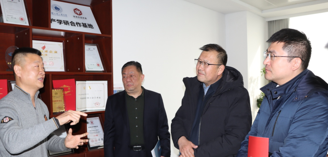 郑州市发改委与高新区领导莅临众安环保调研