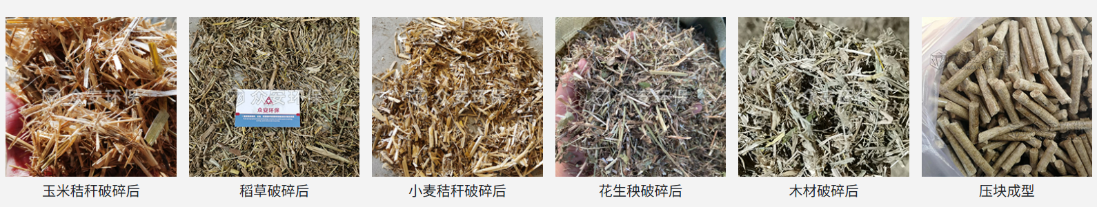 生物质预处理及成型系统产出物.png