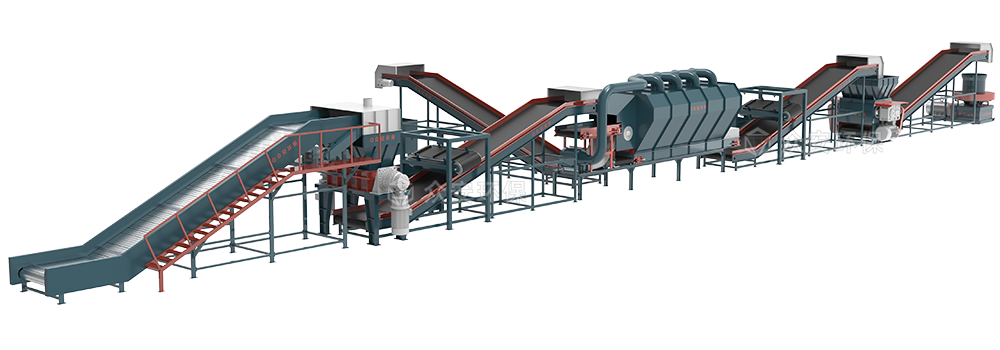 工业垃圾撕碎机 放生产线图.png